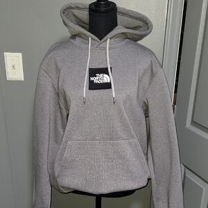 The North Face Heather Gray Pullover Hoodie